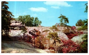 Cartolina d'epoca Rock City Lookout Mountain Chattanooga TN 1954 - Z2-216 - Foto 1 di 2