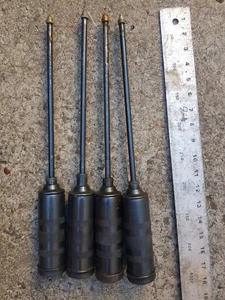 4x push type Grease Gun, Long Nozzle (OL 400mm - 450mm) TOLEDO, ARCHER, GROZ - Picture 1 of 1