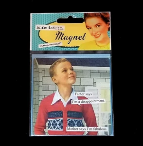 Anne Taintor Refrigerator Magnet Retro Fabulous Vintage Revisited NOS 1980s - Picture 1 of 3