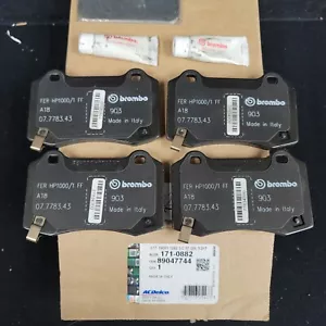 New GM OEM Rear Brembo BRAKE PADS CTS-V Camaro SS ZL1 Tesla S 171-0882 - Bild 1 von 1