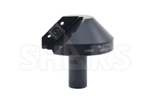 Shars 1-1/4" 90 Degree Indexable Countersink SCMT 433 Insert New ^] - Picture 1 of 7