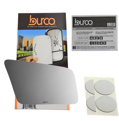 2411 乘客镜面玻璃无后座适用于 1979 - 1986 年福特野马卡普里 — 第 1/4 张图片