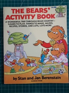 The Berenstain Bears Activity Book 1979 Random House Complete - Picture 1 of 7