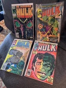 Marvel Comics Incredible Hulk Comics Konvolut (4) vier 70er Jahre + 👀 - Bild 1 von 12