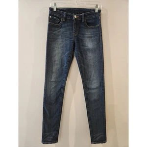 Denim & Supply Ralph Lauren Women's Jeans Size 27/30 Skinny Dark Wash Mid Rise - Picture 1 of 10
