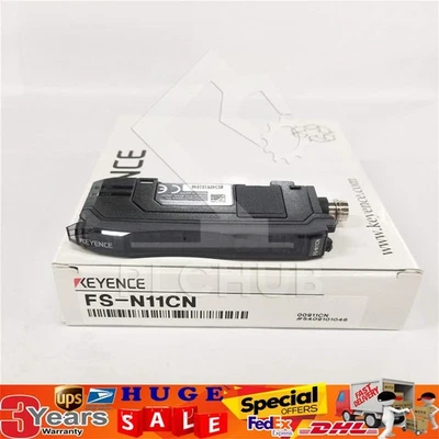 KEYENCE FS-N11CN Fiber Optic Sensor NEW - Image 1 of 2
