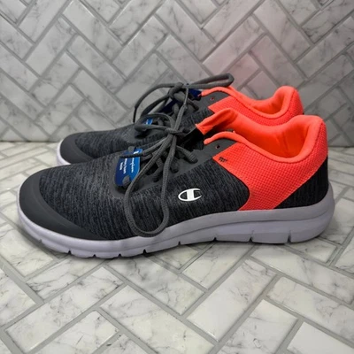 Zapatos para correr Champion para mujer 9,5 Gusto gris/coral espuma viscoelástica 173975 Foto 1 de 4