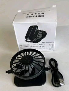  Efficient Fan (LSX) with Solar Charging USB Charging - Picture 1 of 4