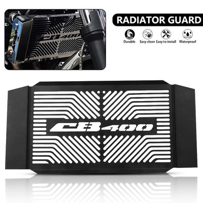 Radiator Grille Guard Cover For HONDA CB400/CB400SF 1992-98 CB400 VTEC 1999-2010 - Photo 1/4