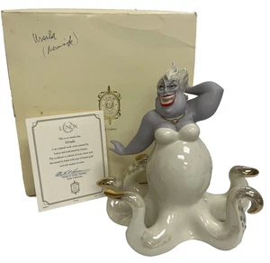 Lenox Disney "Ursula" Poor Unfortunate Souls Ariel Figurine w/ Box & COA - Picture 1 of 20