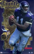 Daunte Culpepper Vikings Vintage Official NFL Poster 2000 22.5 X 34.5