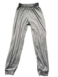 Rae Dunn Women's Striped Pajama Pants Size S Gray White Elastic Waist - H - Bild 1 von 10