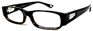 EMPORIO ARMANI EA9373 086 Italy Dark Brown Tortoise 51-17-140 Eyeglasses Frame - Picture 1 of 11