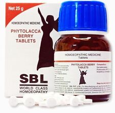 SBL Phytolacca Berry Tablets For Managing Weight,Digestion Buy 2 Get 1 Free-25gm