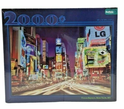 Buffalo Games New York Times Square 2000 Piece 38 X 26 Inch Puzzle - Image 1 of 4