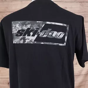 Ski-Doo Rennsport Ski Doo Schneemobile Logo Wintersport T-Shirt Gr. L schwarz NEU! - Bild 1 von 8