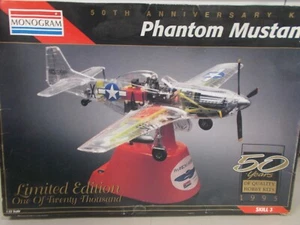 MONOGRAM-50TH ANNIVERSARY PHANTOM MUSTANG-KIT- NOT SEALED~1:32 SCALE - Picture 1 of 6
