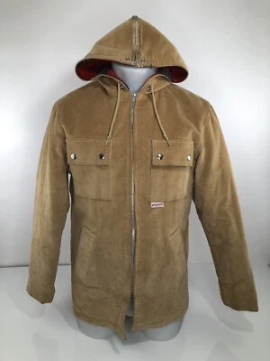 McGREGOR SPORTSWEAR Vintage Sz 38 Corduroy Lined HOODED Field Ranch Jacket - EXC - Image 1 of 4
