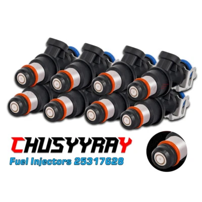 8X Inyectores de combustible originales FJ315 para GMC Yukon XL 2500 V8 5.3 2000 25317628 Foto 1 de 4