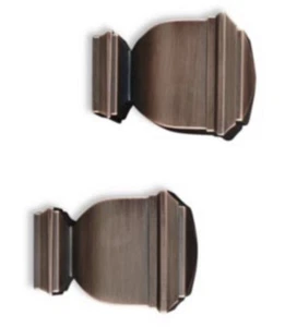 Cambria Elite Complete Napoleon Finial in Oil Rubbed Bronze (Set of 2) - NEW - Picture 1 of 3