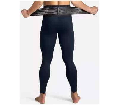NEW Tommie Copper Pants Mens Large Lower Back Support Black Compression Tight - Image 1 of 4