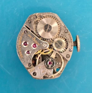 Benrus AB5 15j Ladies Wristwatch Movement - Watchmaker Repair Parts - Picture 1 of 2