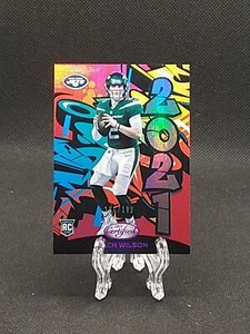 2021 Panini Certified Graffiti ZACH WILSON RC Pink /199 Rookie NY Jets 