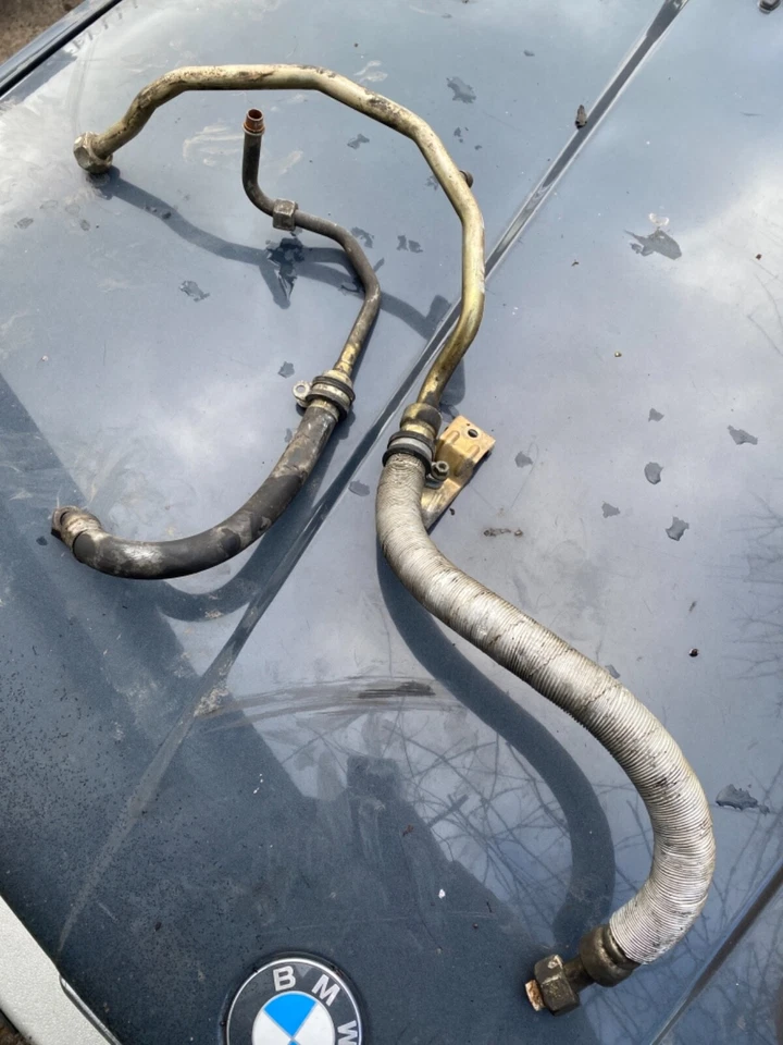(BMW E30 OEM AIRE ACONDICIONADO COMPRESOR PRESIÓN MANGUERA DE LÍNEA 325i 325 318is 318i 325is Foto 1 de 1
