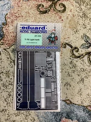 EDUARD Model Fotoincisione - 35226-T-70 LIGHT TANK  -1/35- Kit for Techmod - Immagine 1 di 2