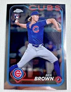 ⭐🦄 Ben Brown #USC67 RC - 2024 Topps Actualización Cromo CHICAGO Cubs Novato Béisbol - Imagen 1 de 2