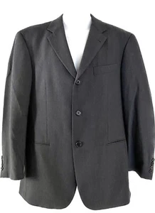 Hugo Boss Einstein Sigma Sport Coat Blazer Gray Size 38S Ventless 3 Button - Picture 1 of 9