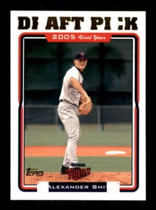 2005 Baseball Topps Alexander Smit Minnesota Twins #679 DP RC