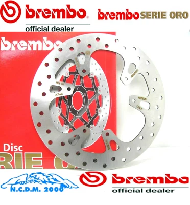 Brembo Gold Series Front Brake Disc Honda CR 125 R 1998 1999 2000 2001 - Image 1 of 4