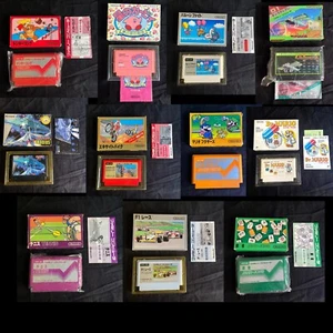 Nintendo Boxed Famicom/NES Game Bundle - 11 Boxed Games Bundle CIB Region Free - Picture 1 of 12