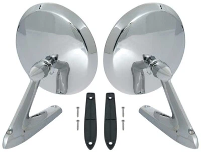 64 66 1965 1966 Ford Mustang Standard Outside Mirrors LH RH Left Right Pair - Image 1 of 4