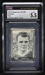 1953 Turmo Laszlo Kubala Kubala #58 CSG 5.5