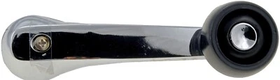 Dorman Window Crank Rear New Chrome Executive Le Baron Town and Country 76960 - Image 1 of 3