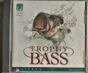 SIERRA Trophy Bass Pesca Deportiva (PC, 1998) Juego Completo con Estuche Joya CD-ROM - Imagen 1 de 1