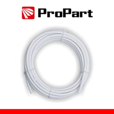 MATASSA BOBINA ROTOLO CAVO ELETTRICO TRIPOLARE 25MT 1.5MM BIANCO - Immagine 1 di 2