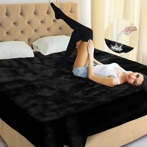 Love Blank Waterproof Bed Blanket Waterproof Blanket for Bed Splash 3 Layer Ligh - Picture 1 of 6