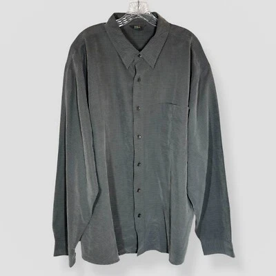 Royal Robbins Desert Pucker Dry LS Gray Modal Blend Button Up Size XXL Casual - Image 1 of 4
