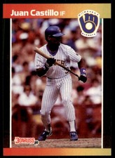 1989 Donruss Juan Castillo Baseball Cards #530