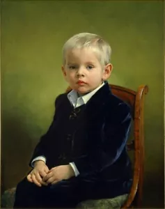 quadro ritratto personalizzato da foto, dipinto a mano con olio su tela - Foto 1 di 21