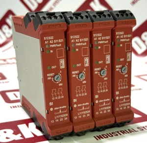 Relé de seguridad Allen-Bradley Guardmaster GSR SI 440R-S12R2 Ser A 24VDC 1 pieza - Imagen 1 de 9