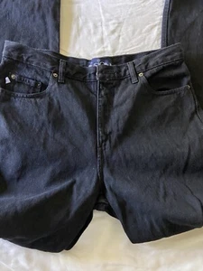 Fusion Mens Jeans 32” waist inseam 32” Black Straight - Picture 1 of 7