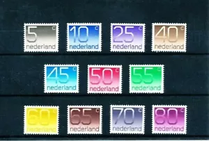 C5 Netherlands complete set NUMERALS CROUWEL Very Fine MNH stamps - Picture 1 of 1