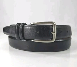 Perry Ellis Portfolio schwarzer eleganter Gürtel - Herrengröße 36 neu mit Etikett  - Bild 1 von 2
