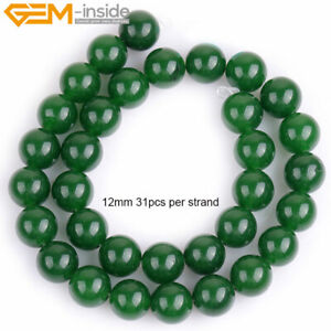 Round Taiwan Jade Stone Beads For Jewelry Making 15" Wholesale Jewlery Beads