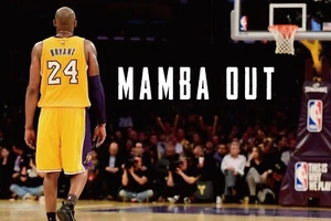 Los Angeles Lakers Kobe Bryant Mamba Out Poster (24x36) inches - Picture 1 of 1