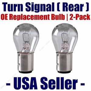 Rear Turn Signal/Blinker Light Bulb 2-pack Fits Listed Chevrolet Vehicles 2057 - Picture 1 of 1